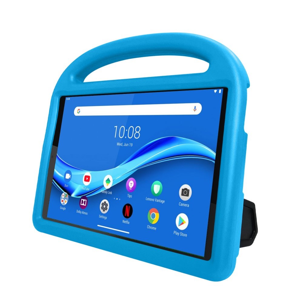 Lenovo Tab M10 HD 10.1" (TB-X505F) / FHD 10.1" (TB-X605) Børne Cover m. Kickstand - Blå