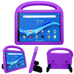 Lenovo Tab M10 HD 10.1" (TB-X505F) / FHD 10.1" (TB-X605) Børne Cover m. Kickstand - Lilla