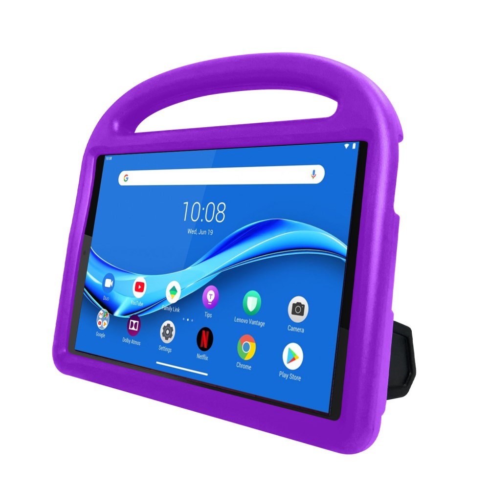 Lenovo Tab M10 HD 10.1" (TB-X505F) / FHD 10.1" (TB-X605) Børne Cover m. Kickstand - Lilla
