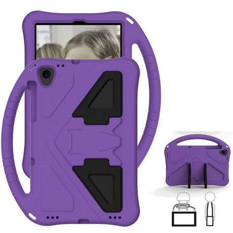 Lenovo Tab M10 HD (2. Gen.) 10.1" (TB-X306F) Børne Cover m. Kickstand & Pencil Holder - Lilla
