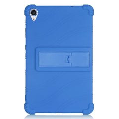 Lenovo Tab M8 (2nd Gen.) 8" Silikone Cover m. Kickstand - Mørkeblå