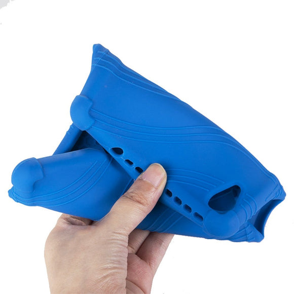 Lenovo Tab M8 (2nd Gen.) 8" Silikone Cover m. Kickstand - Mørkeblå