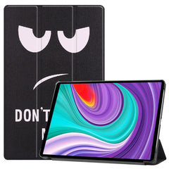 Lenovo Pad Pro Tri-Fold Læder Cover - Don't Touch Me