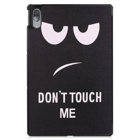 Lenovo Pad Pro Tri-Fold Læder Cover - Don't Touch Me
