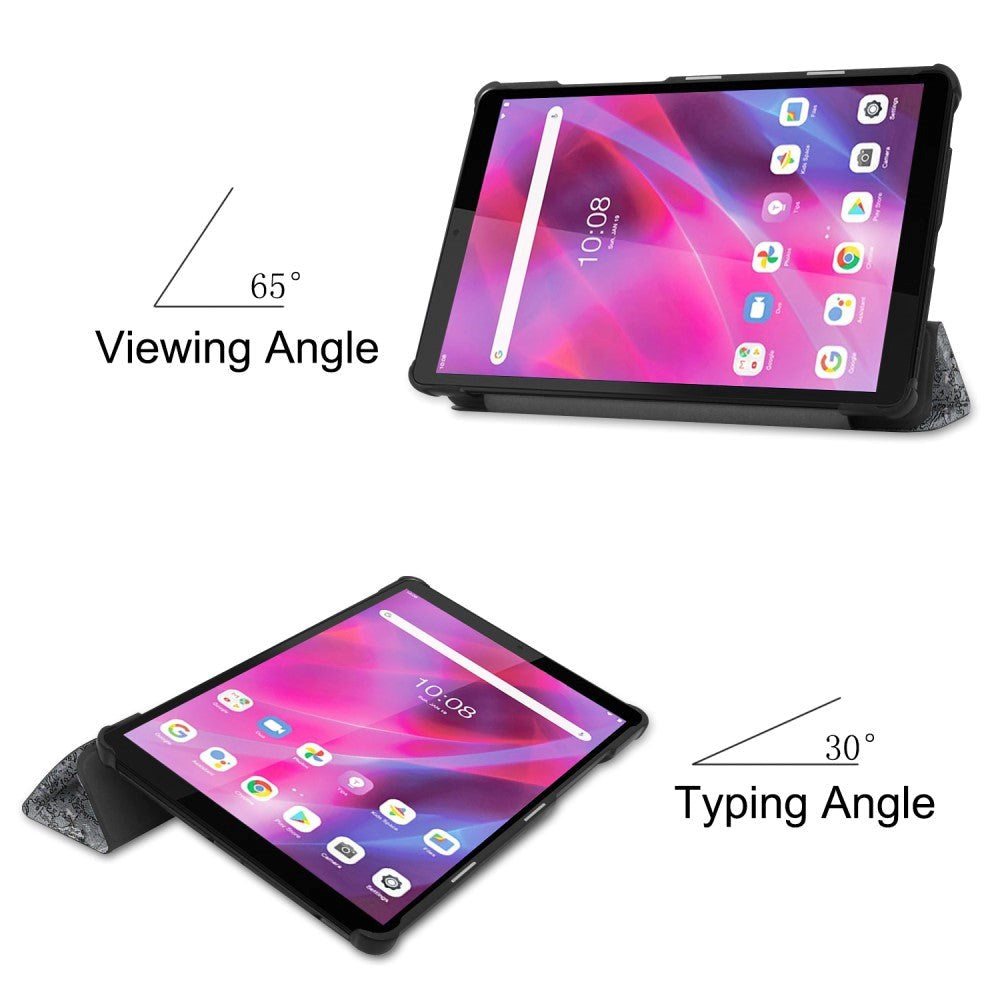 Lenovo Tab M8 (3rd Gen.) 8" Tri-fold Flip Cover m. Vågeblus Funktion - Eiffeltårnet