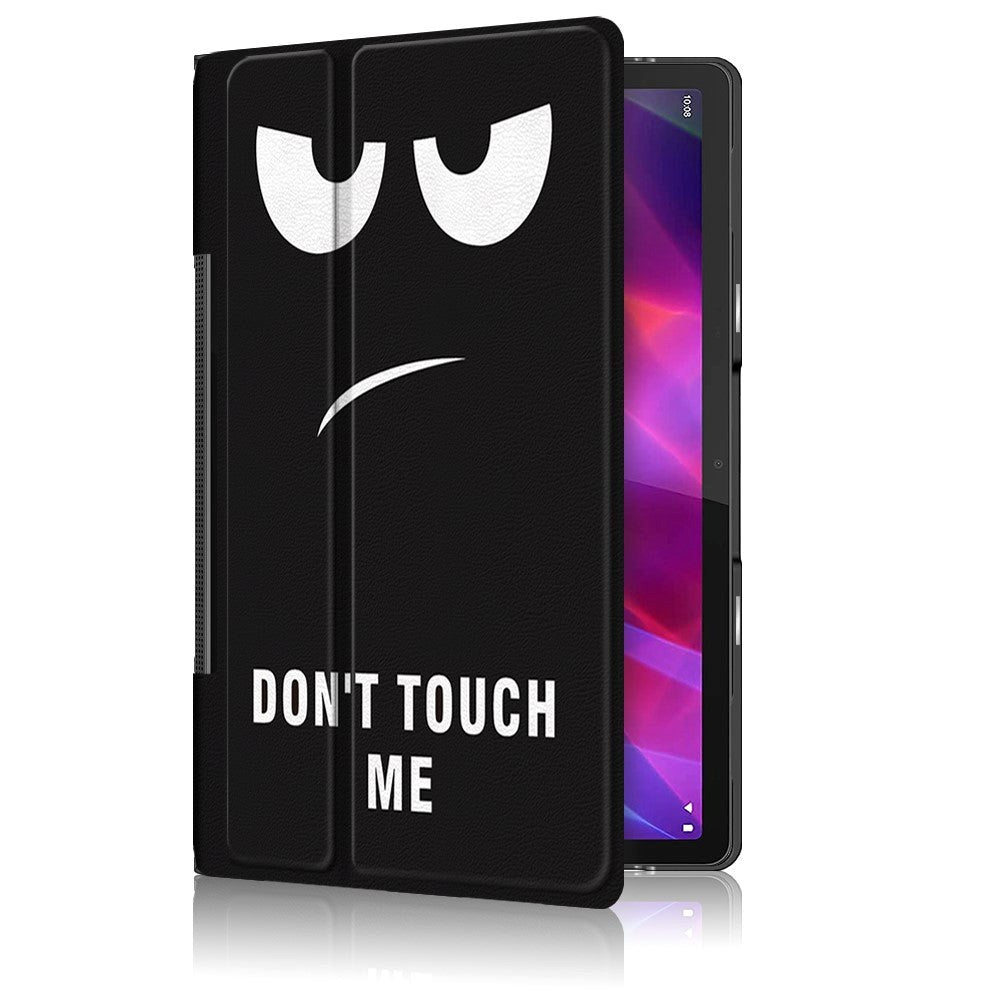 Lenovo Yoga Tab 11 Læder Cover m. Ståfunktion - "Don't Touch Me"