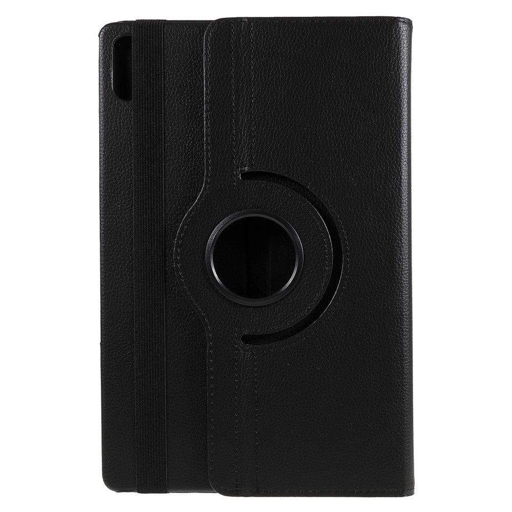 Lenovo Tab P12 Pro Læder Cover m. 360 Graders Standerfunktion - Sort