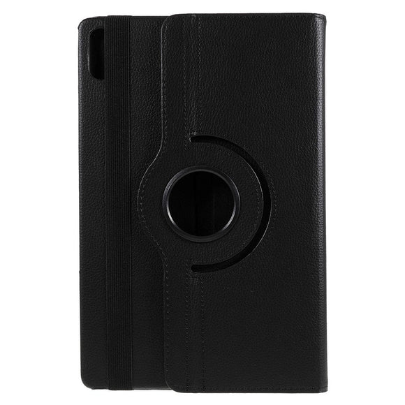 Lenovo Tab P12 Pro Læder Cover m. 360 Graders Standerfunktion - Sort