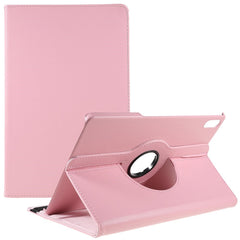 Lenovo Tab P12 Pro Læder Cover m. 360 Graders Standerfunktion - Lyserød