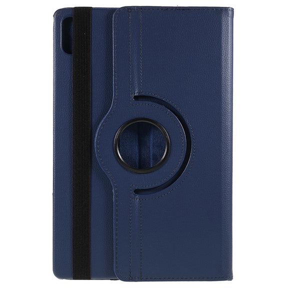 Lenovo Tab P12 Pro Læder Cover m. 360 Graders Standerfunktion - Blå