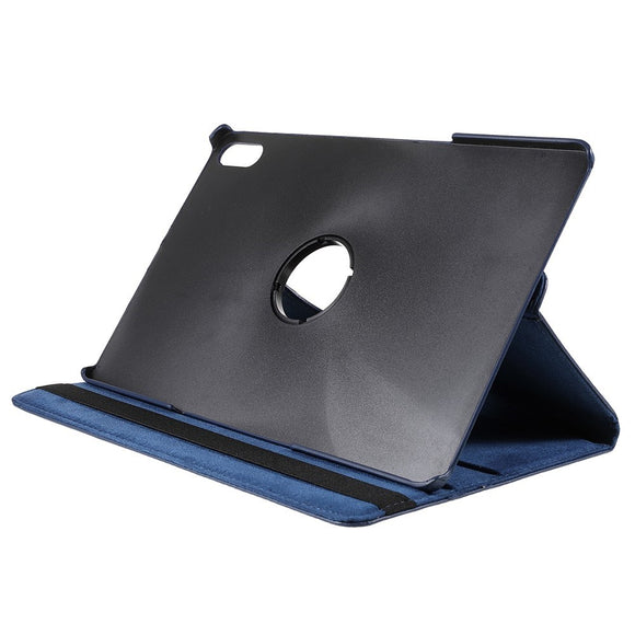 Lenovo Tab P12 Pro Læder Cover m. 360 Graders Standerfunktion - Blå