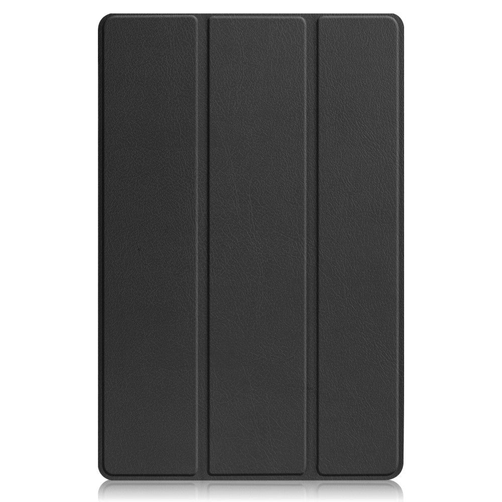 Lenovo Tab P12 Pro Tri-Fold Læder Cover - Sort