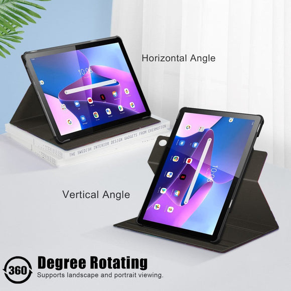 Lenovo Tab M10 (3. Gen) 10.1" (TB-328F/TB-328X) Cover m. Tri-Fold - Galakse