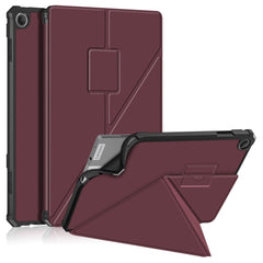 Lenovo Tab M10 (3. Gen) 10.1" (TB-328F/TB-328X) Fleksibelt Origami Cover - Rød