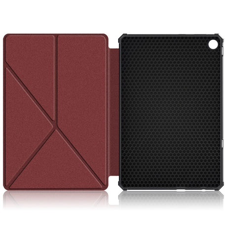 Lenovo Tab M10 (3. Gen) 10.1" (TB-328F/TB-328X) Fleksibelt Origami Cover - Rød