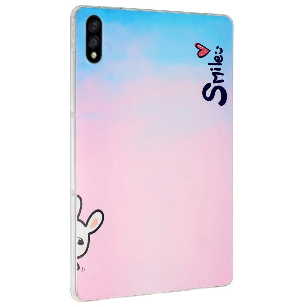 Lenovo Tab P11 Pro Bagside Cover - Fleksibelt Plastik - Smile