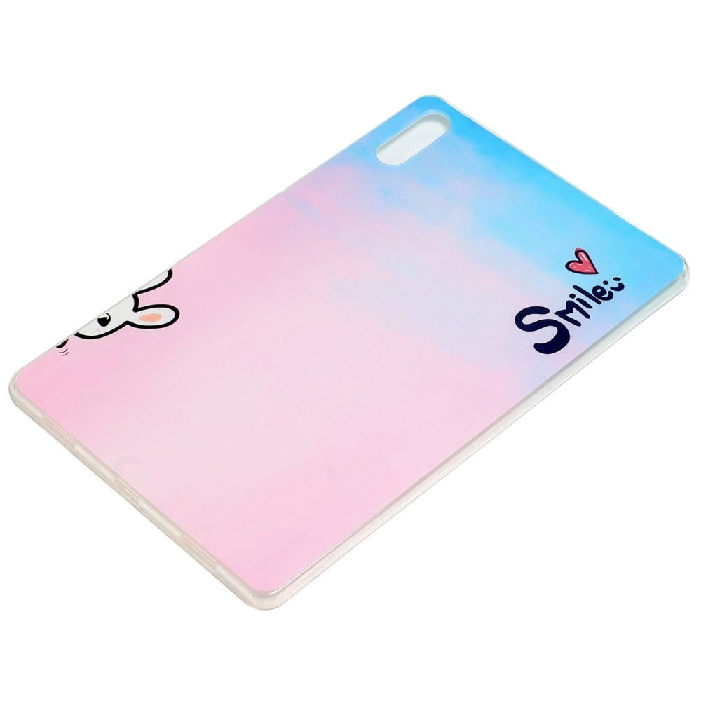 Lenovo Tab P11 Pro Bagside Cover - Fleksibelt Plastik - Smile