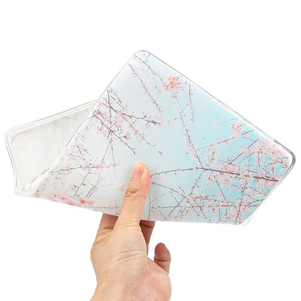 Lenovo Tab P11 Pro Bagside Cover - Fleksibelt Plastik - Kirsebærtræ