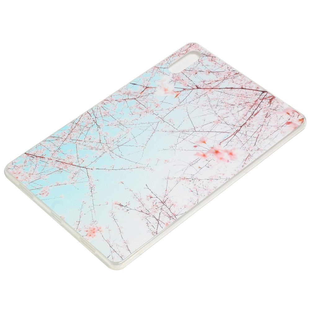 Lenovo Tab P11 Pro Bagside Cover - Fleksibelt Plastik - Kirsebærtræ