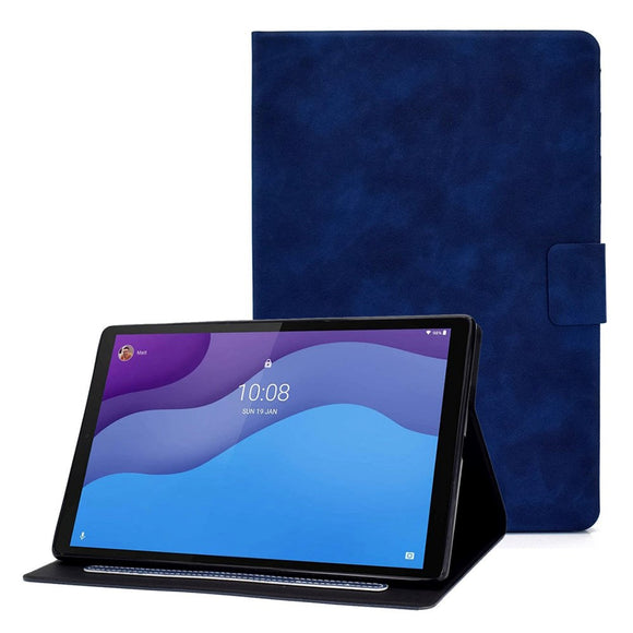 Lenovo Tab M10 (3. Gen) 10.1" (TB-328F/TB-328X) Læder Flip Cover m. Kortholder - Blå