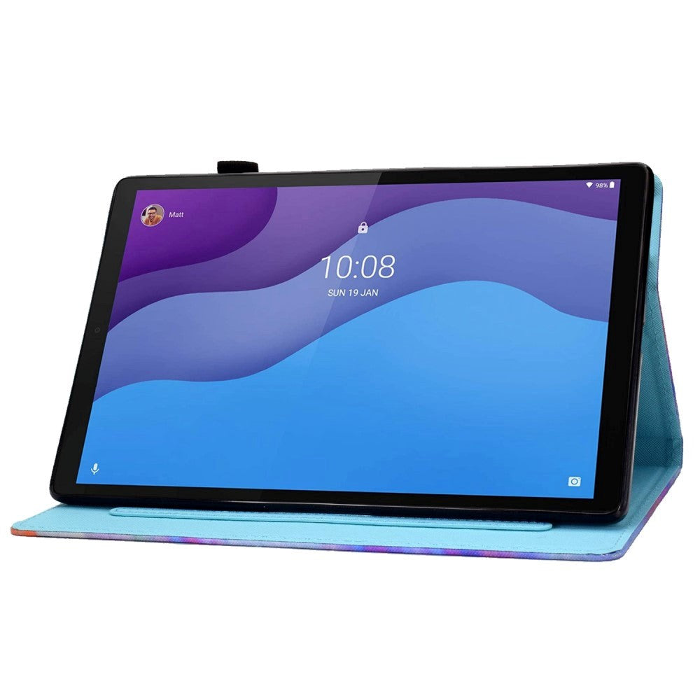 Lenovo Tab M10 (3. Gen) 10.1" (TB-328F/TB-328X) Cover m. Ståfunktion & Kortholder - Panda