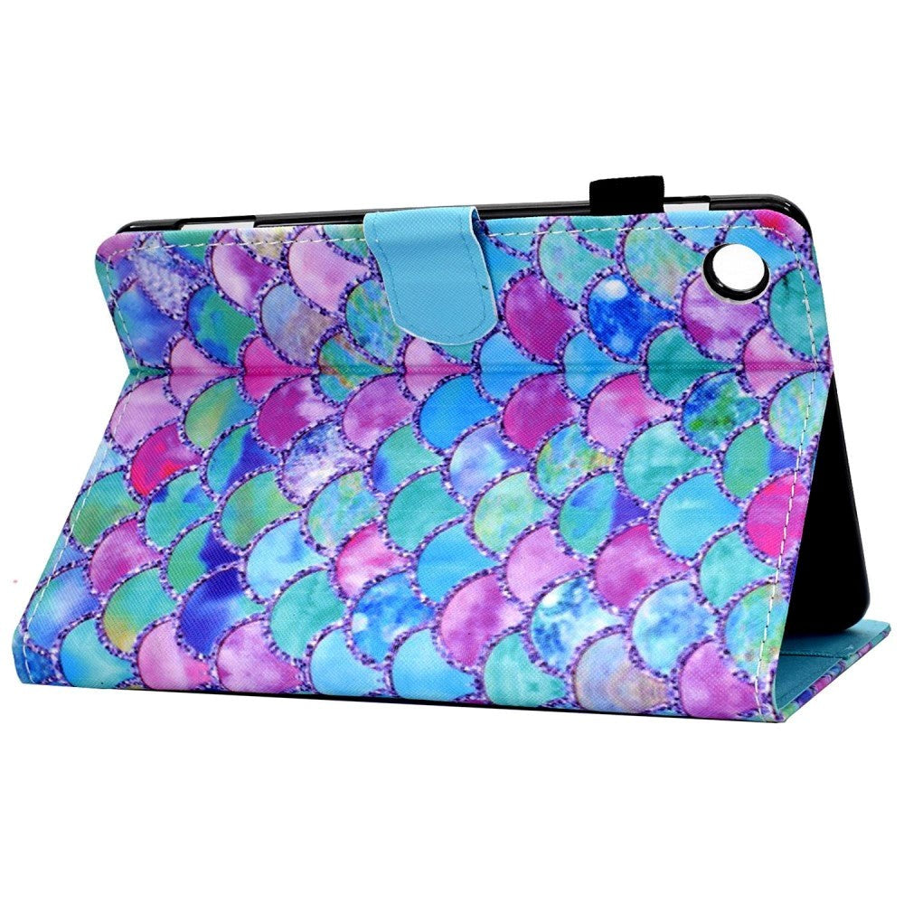 Lenovo Tab M10 (3. Gen) 10.1" (TB-328F/TB-328X) Cover m. Ståfunktion & Kortholder - Farverigt Mønster
