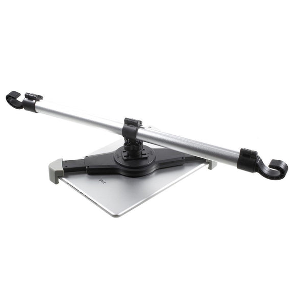 Universal Tablet Holder til Bil 7-12" - Sølv / Sort
