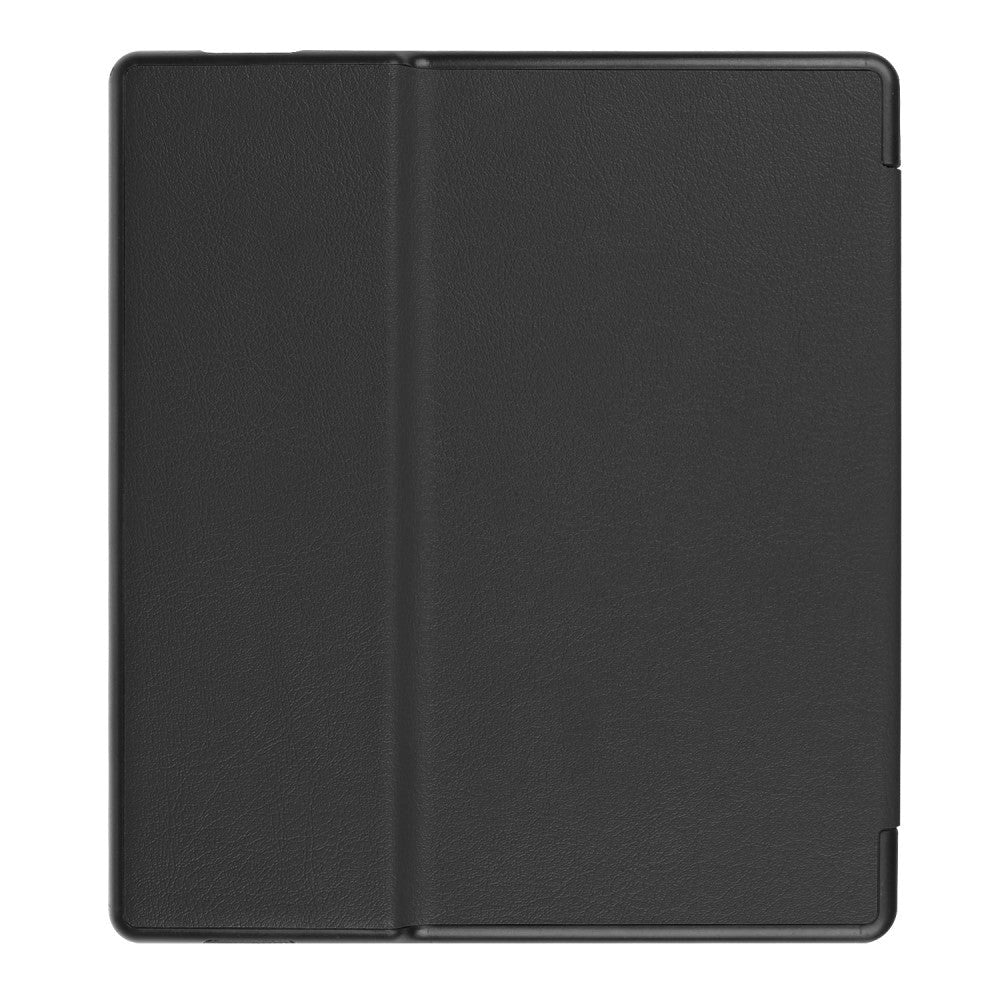 Amazon Kindle Oasis 3 10th Generation (2019) Læder Flip Cover - Sort