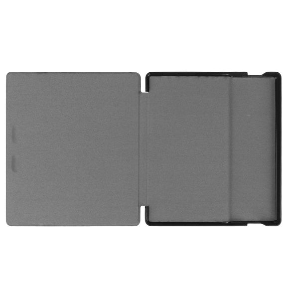 Amazon Kindle Oasis 3 10th Generation (2019) Læder Flip Cover - Sort
