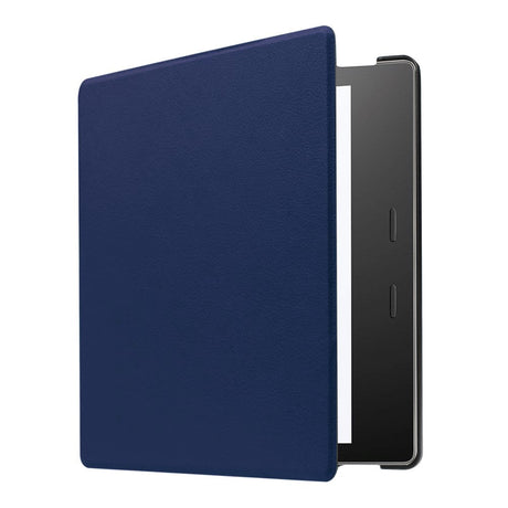 Amazon Kindle Oasis 3 10th Generation (2019) Læder Flip Cover - Blå