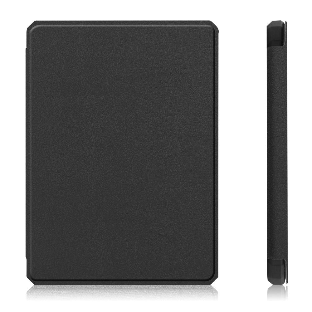Amazon Kindle Paperwhite 5 11th Generation (2021) Læder Flip Cover - Sort