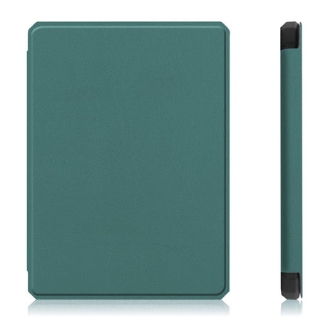 Amazon Kindle Paperwhite 5 11th Generation (2021) Læder Flip Cover - Grøn