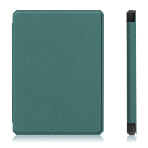 Amazon Kindle Paperwhite 5 11th Generation (2021) Læder Flip Cover - Grøn