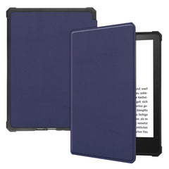 Amazon Kindle Paperwhite 5 11th Generation (2021) Læder Flip Cover - Blå