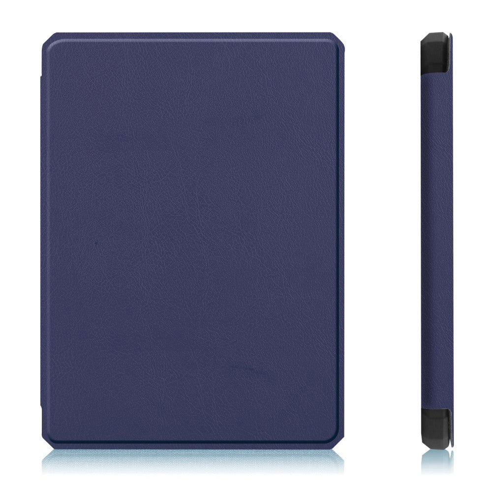 Amazon Kindle Paperwhite 5 11th Generation (2021) Læder Flip Cover - Blå