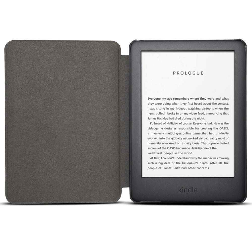 Amazon Kindle Paperwhite 5 11th Generation (2021) Kunstlæder Cover m. Vågeblus Funktion - Sommerfugle