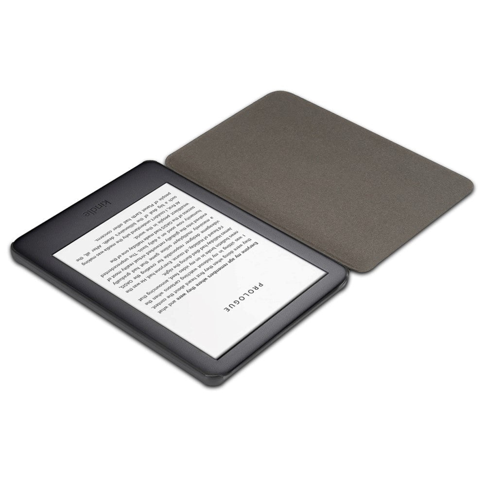 Amazon Kindle Paperwhite 5 11th Generation (2021) Kunstlæder Cover m. Vågeblus Funktion - Blå / Mønster