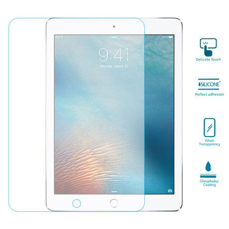 iPad Pro 9.7" 9H Hærdet Skærmbeskyttelsesglas - Gennemsigtig