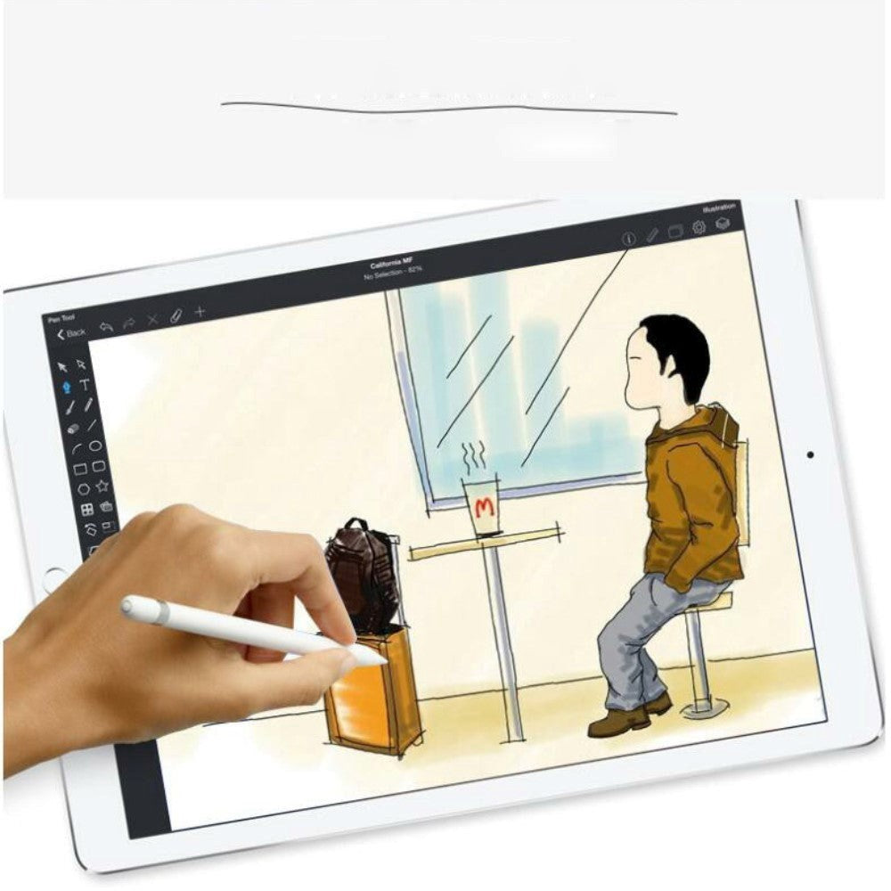 iPad (2018) / iPad (2017) PET Papir Tekstur Beskyttelsesfilm*