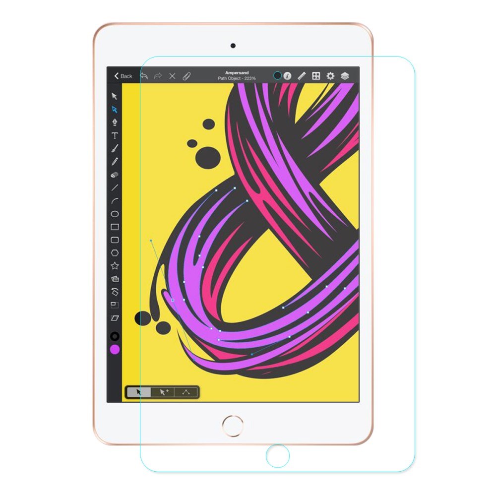 iPad Mini 4 / iPad Mini (2019) Skærmbeskyttelse 9H (Round Edges)