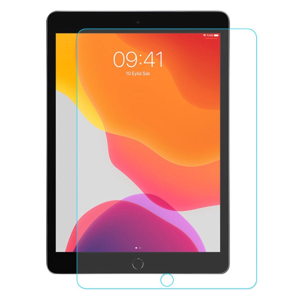 Enkay iPad 10.2" (2021 / 2020 / 2019) Hærdet Glas Full-Fit