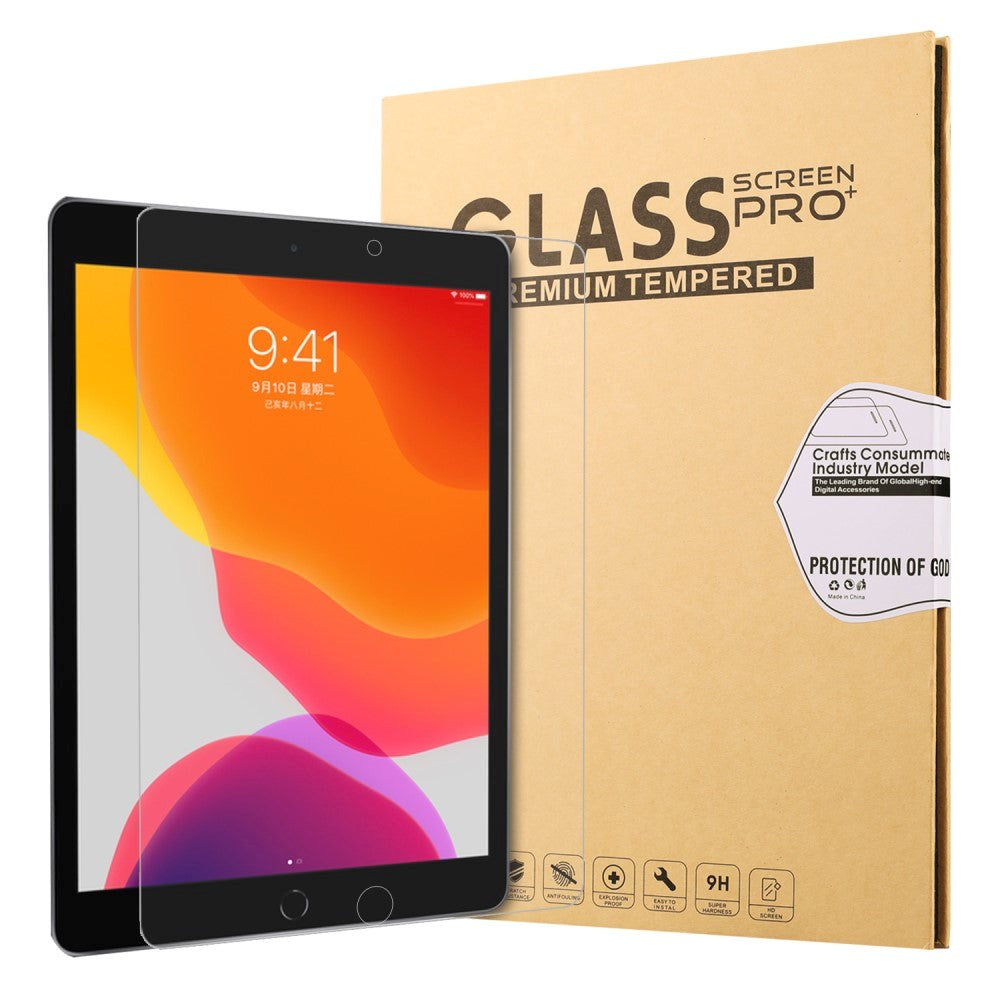 iPad 10.2" (2021 / 2020 / 2019) Hærdet Glas Skærmbeskyttelse 0.25 mm