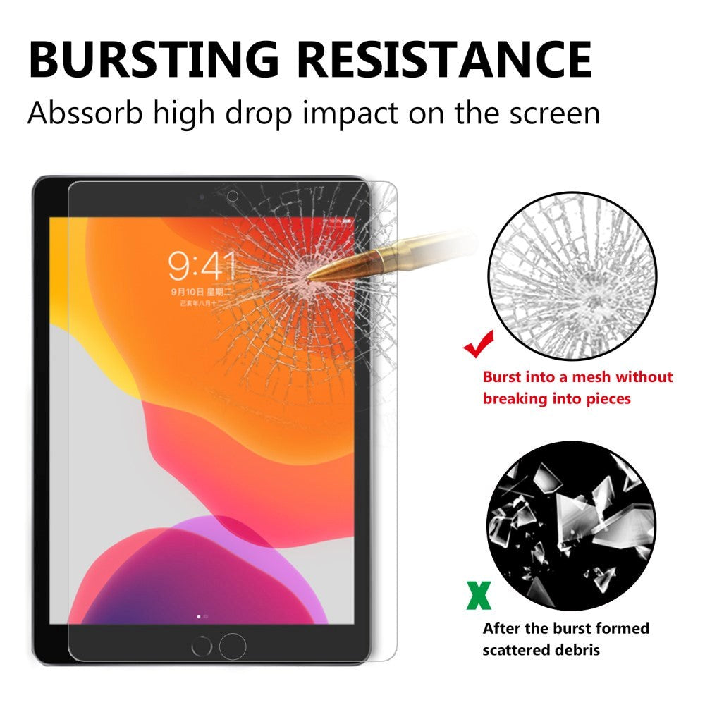 iPad 10.2" (2021 / 2020 / 2019) Hærdet Glas Skærmbeskyttelse 0.25 mm
