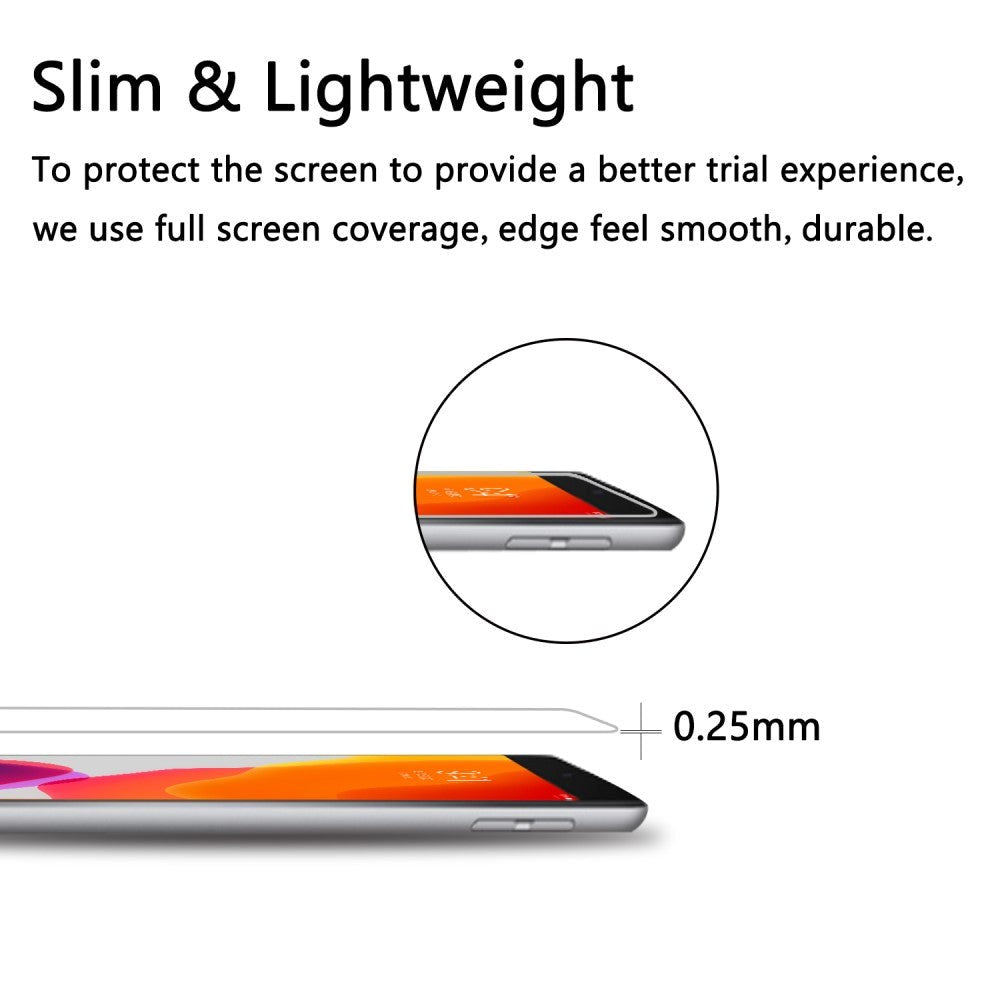 iPad 10.2" (2021 / 2020 / 2019) Hærdet Glas Skærmbeskyttelse 0.25 mm