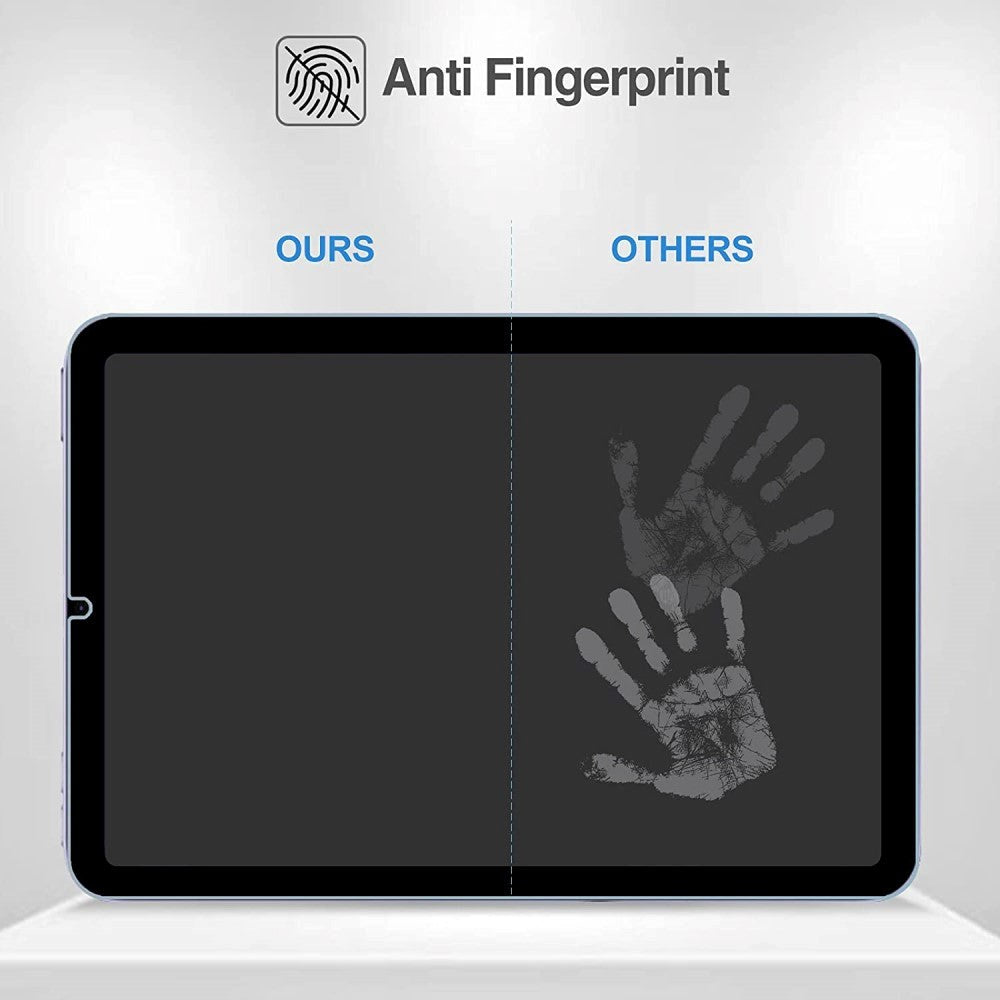 iPad Mini (2024 / 2021) Arc Edge Hærdet Glas - Skærmbeskyttelse - Gennemsigtig