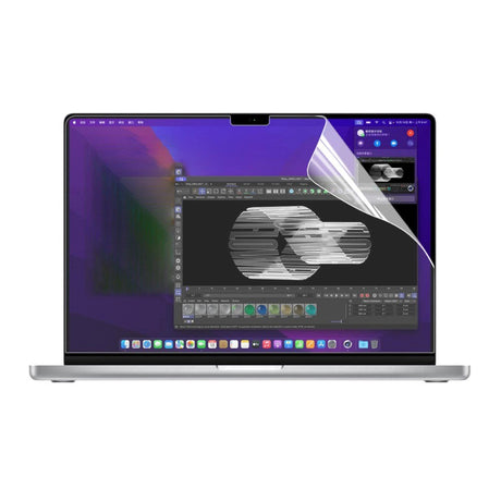 MacBook Pro 16 M5/M4/M3/M2/M1 (2026-2021) ENKAY Anti-Glare Beskyttelsesfilm - Gennemsigtig