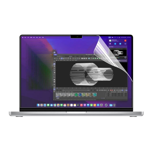 MacBook Pro 16 M5/M4/M3/M2/M1 (2026-2021) ENKAY Anti-Glare Beskyttelsesfilm - Gennemsigtig