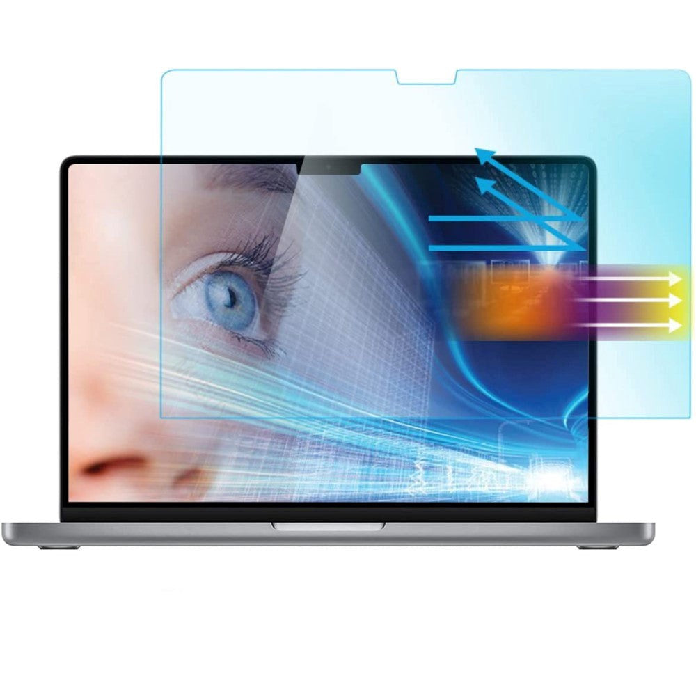 MacBook Pro 16 M5/M4/M3/M2/M1 (2026-2021) Arc Edge Hærdet Glas - Skærmbeskyttelse - Gennemsigtig