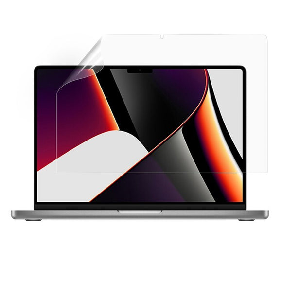 MacBook Pro 14 M5/M4/M3/M2/M1 (2026-2021) Full Fit Skærmbeskyttelsesfilm - Gennemsigtig