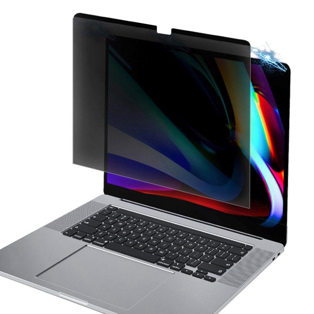 Macbook Air 13 (2018-2020) / Pro 13 (2016-2020) Magnetisk Privacy Beskyttelsesfilm - Gennemsigtig